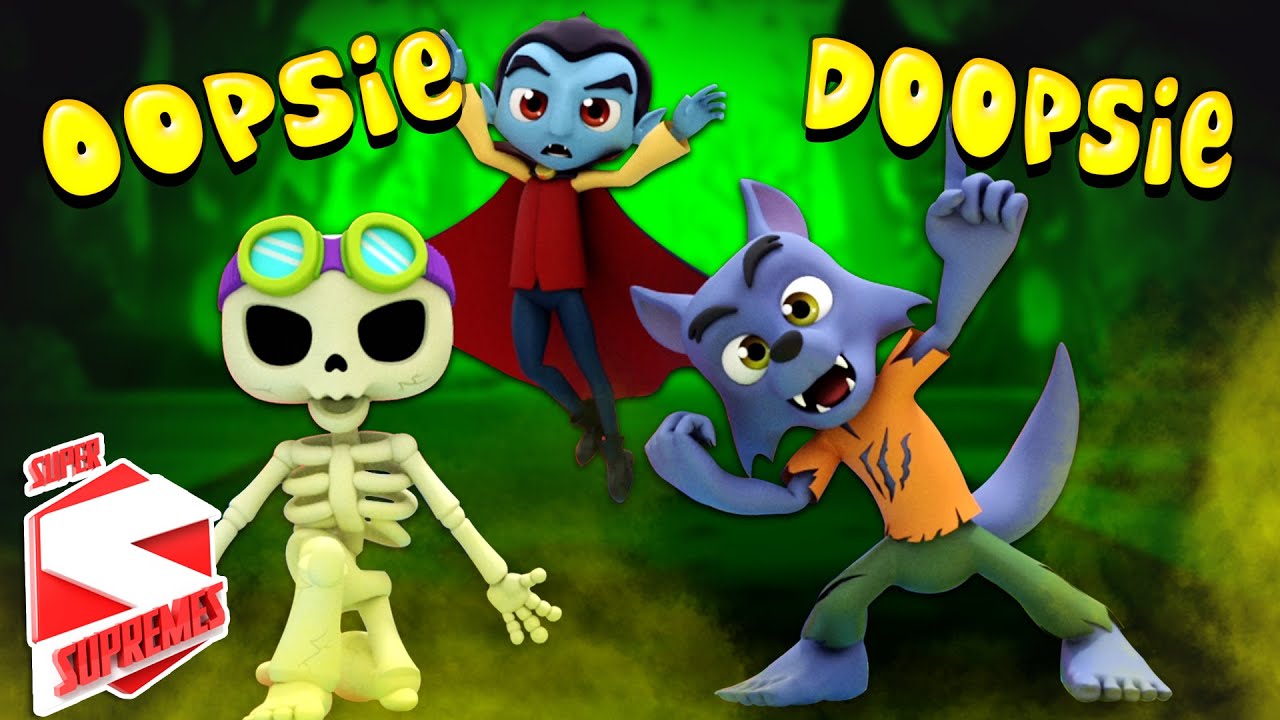 Oopsie Doopsie | Halloween Dance Song | Scary Nursery Rhymes For Kids | Spooky Song