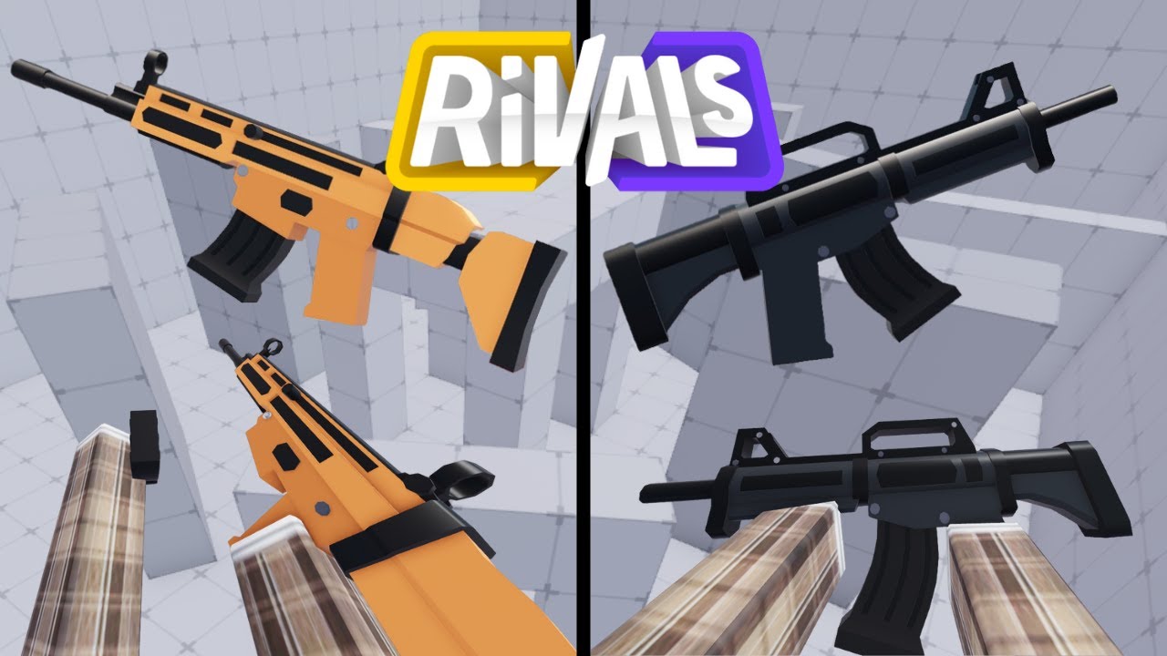 Assault Rifle or Burst Rifle? COMPARISON | RIVALS (Roblox)