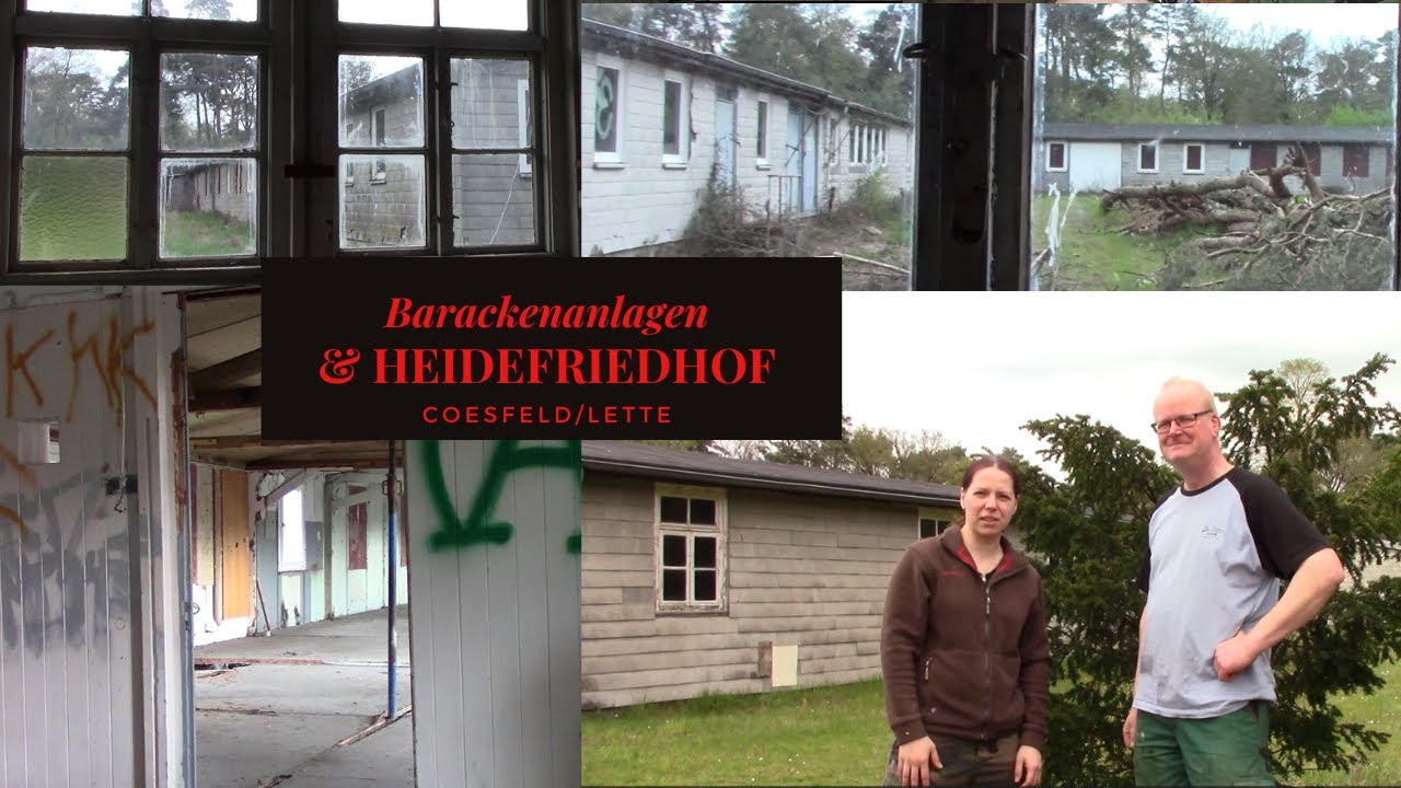 Barackenanlagen & Heidefriedhof in Coesfeld/ Lette