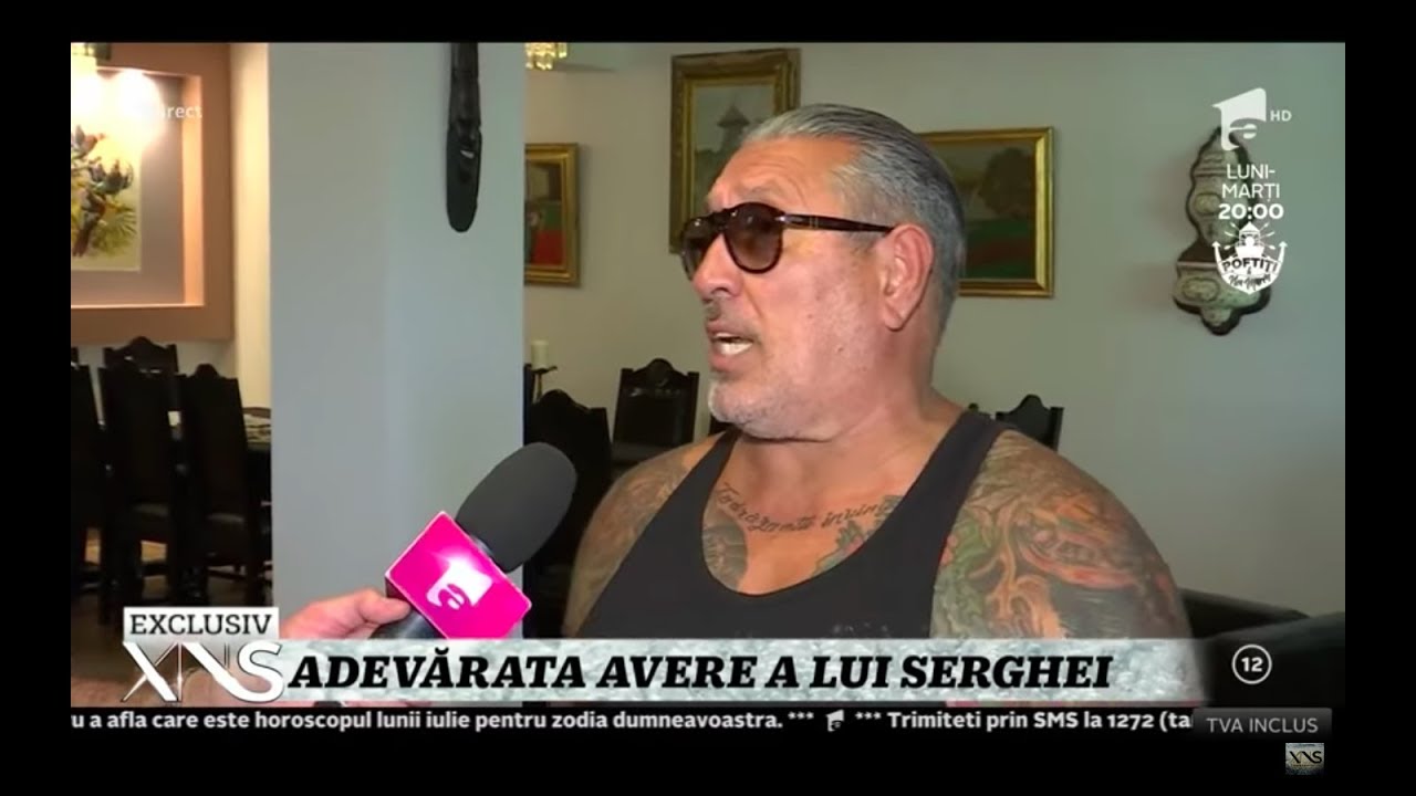 Adevărata avere a lui Serghei Mizil! Faimosul boem al Capitalei îşi arată celebrele tablouri