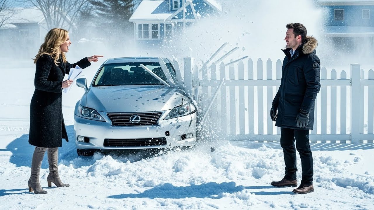 HOA Karen Crashed Into My Fence In A Snowstorm, Then Sued Me For Not Posting Warning Lights