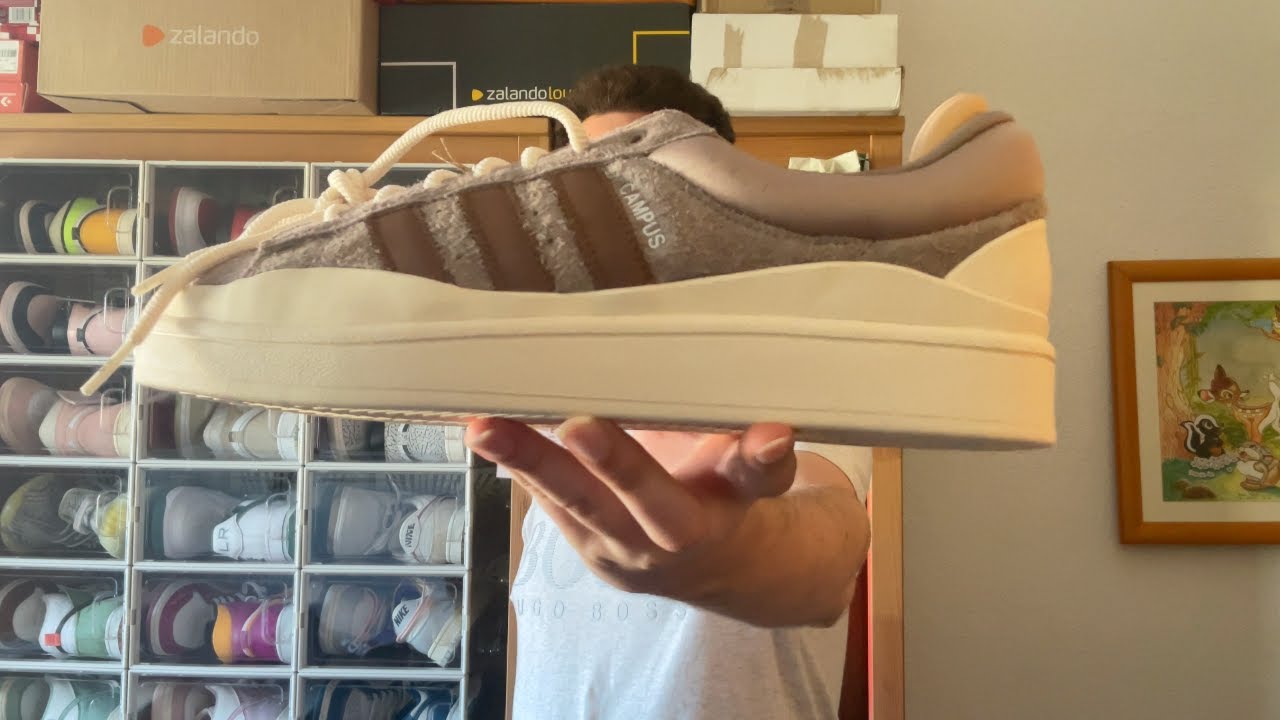 BAD BUNNY ADIDAS CAMPUS LIGHT CHALKY BROWN ESPECTACULARES