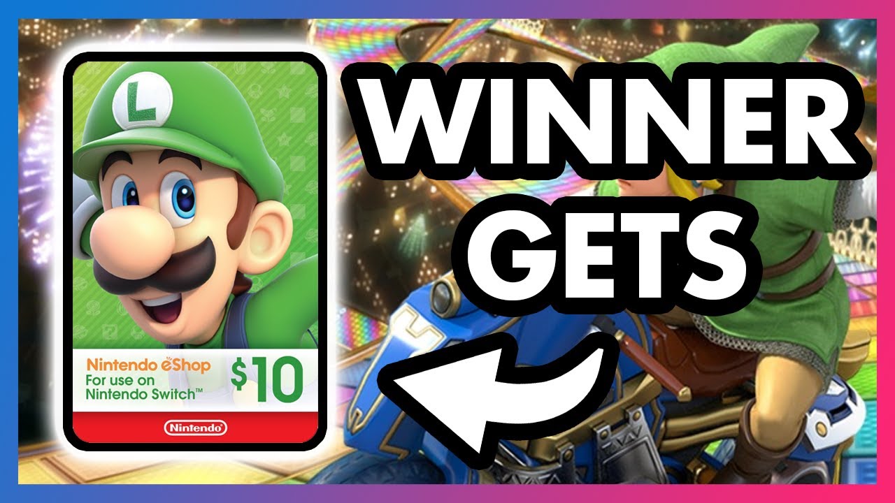 $10 eShop Card if You Can Outrace Me | Mario Kart 8 Deluxe