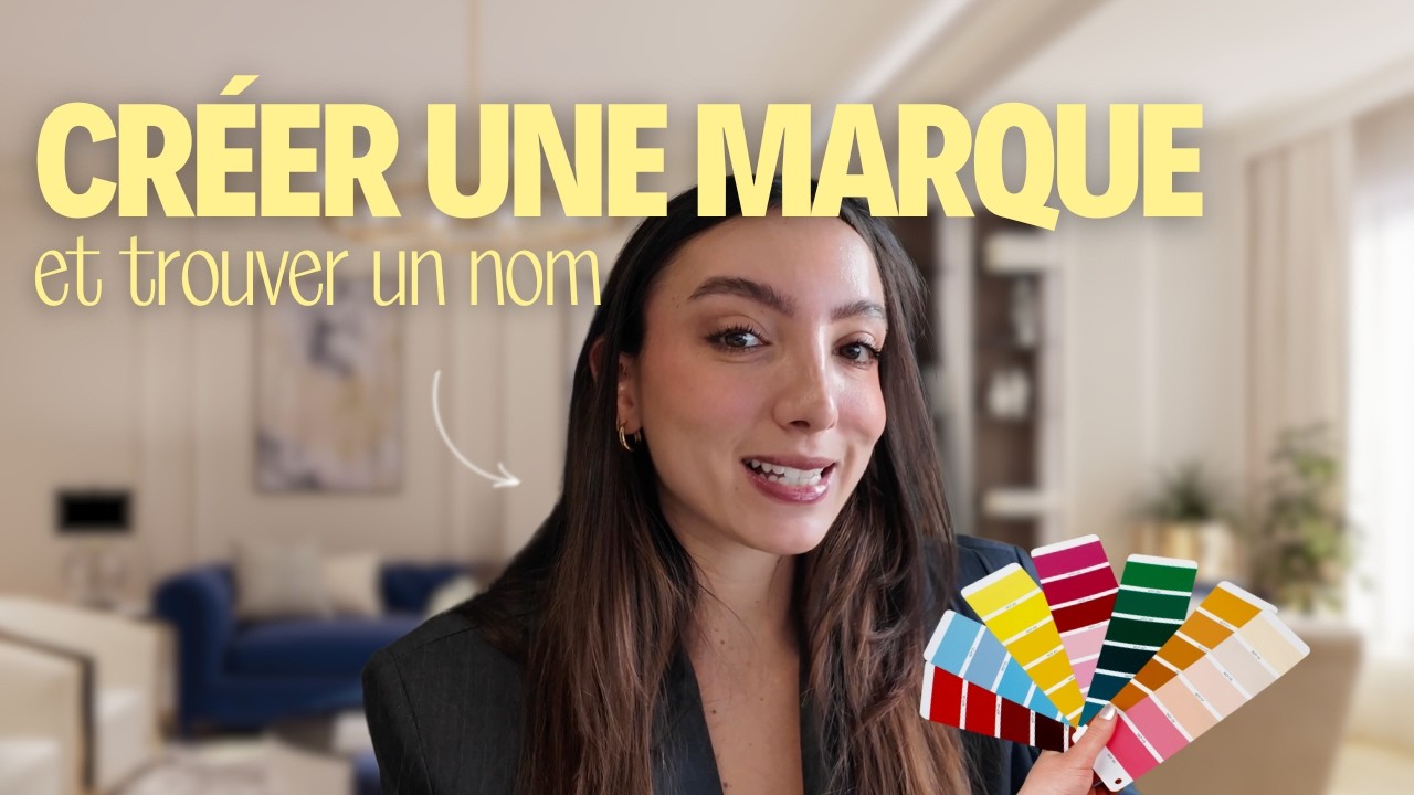 TROUVER LE NOM de sa marque et créer son IDENTITE VISUELLE