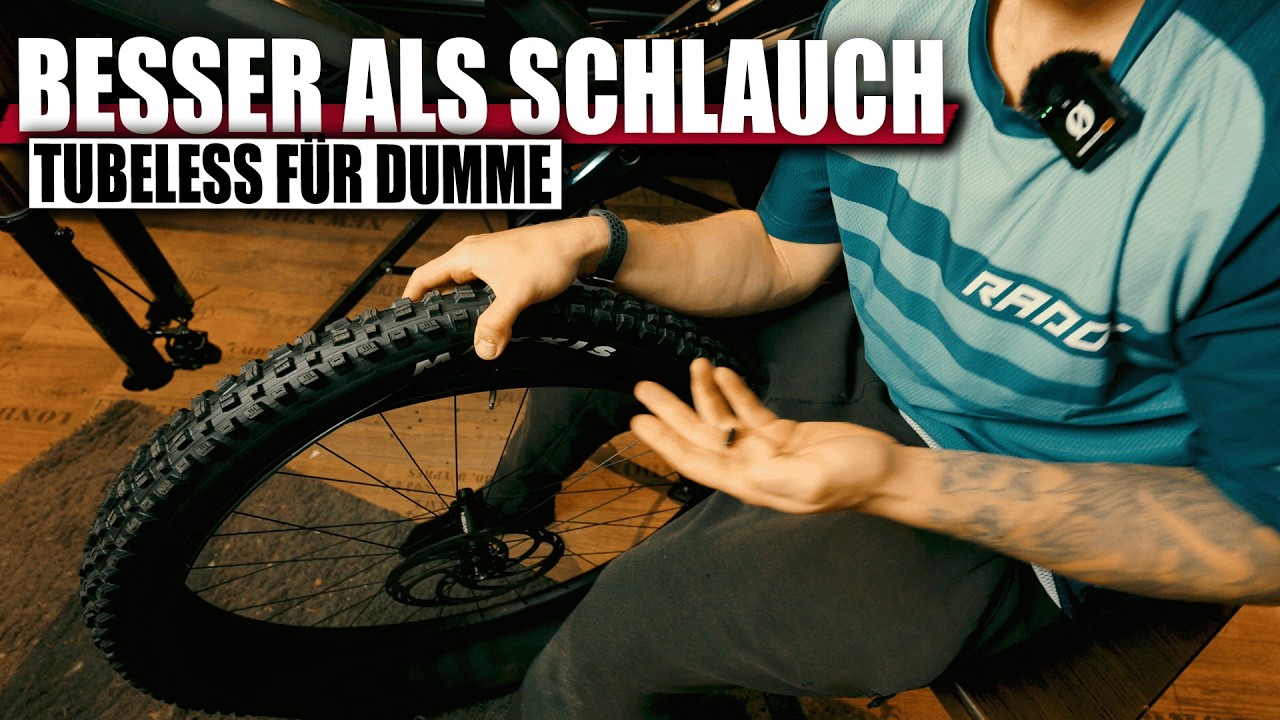Tubeless in 10 Minuten Anleitung &ndash; selbst wenn du keine Ahnung hast 🚲💥