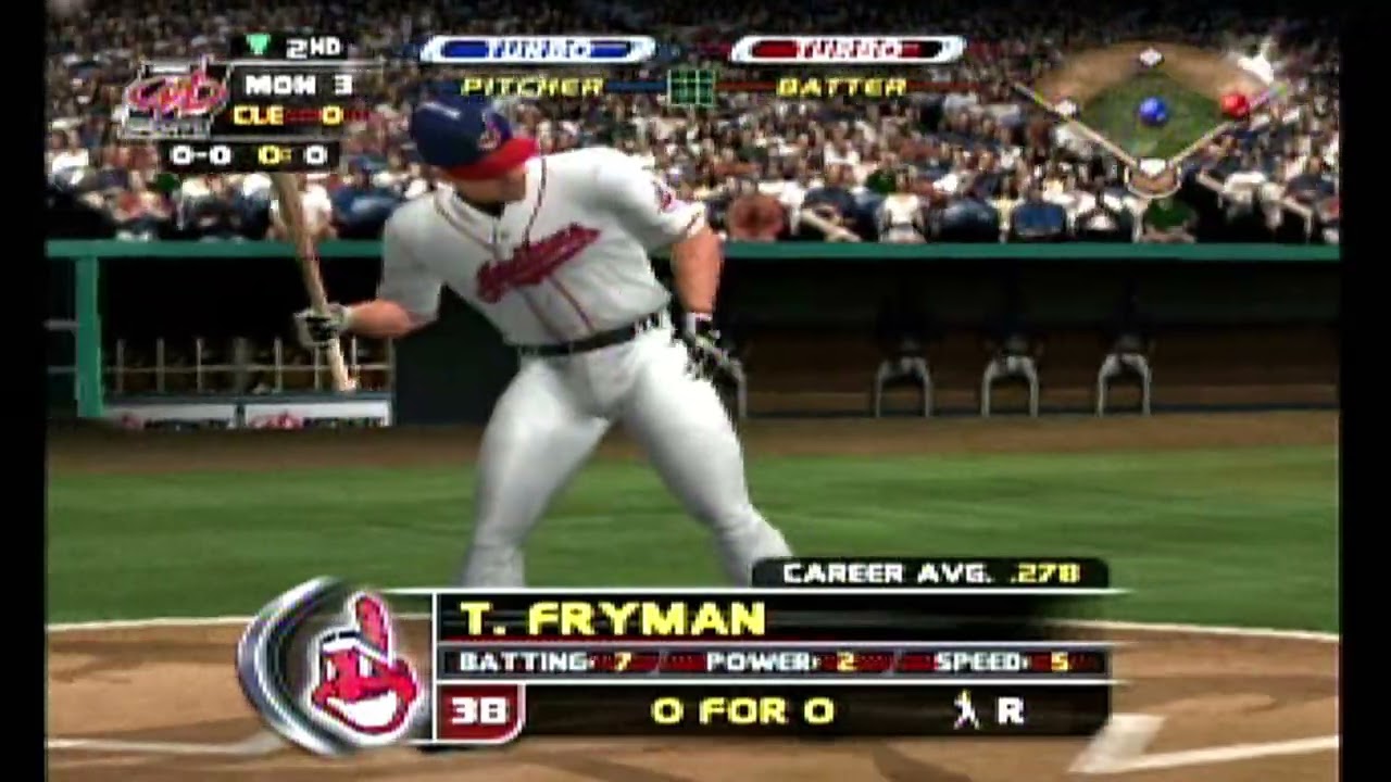 MLB Slugfest 2003 - Montreal Expos vs Cleveland Indians
