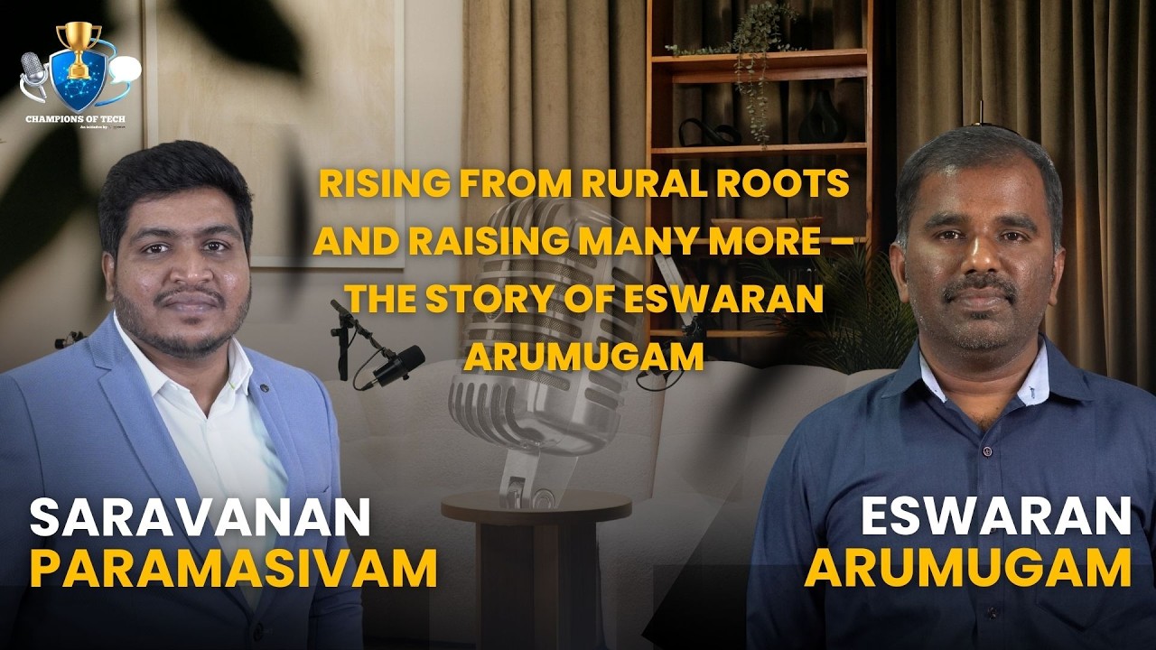🌱 Rising from Rural Roots and Raising Many More – The Story of Eswaran Arumugam 🚀