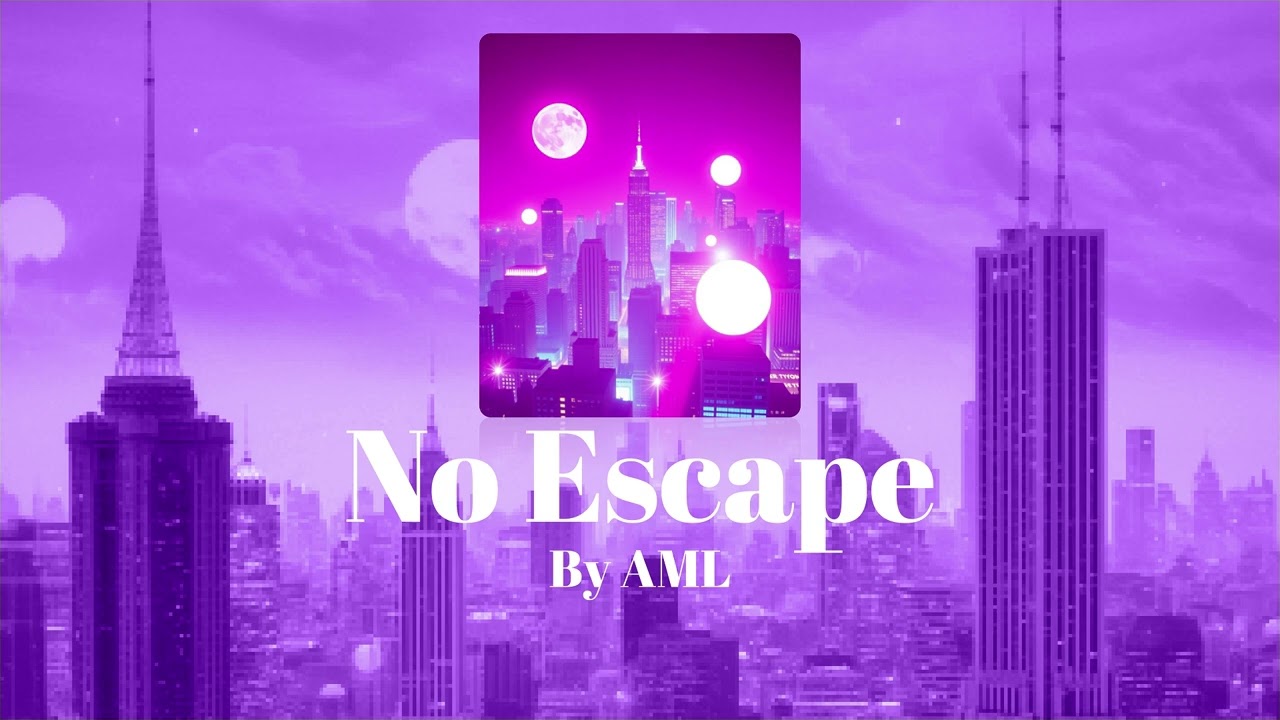 🎶 No Escape | Modern pop with retro-80s synthwave  |  four-on-the-floor beat, danceable and driving