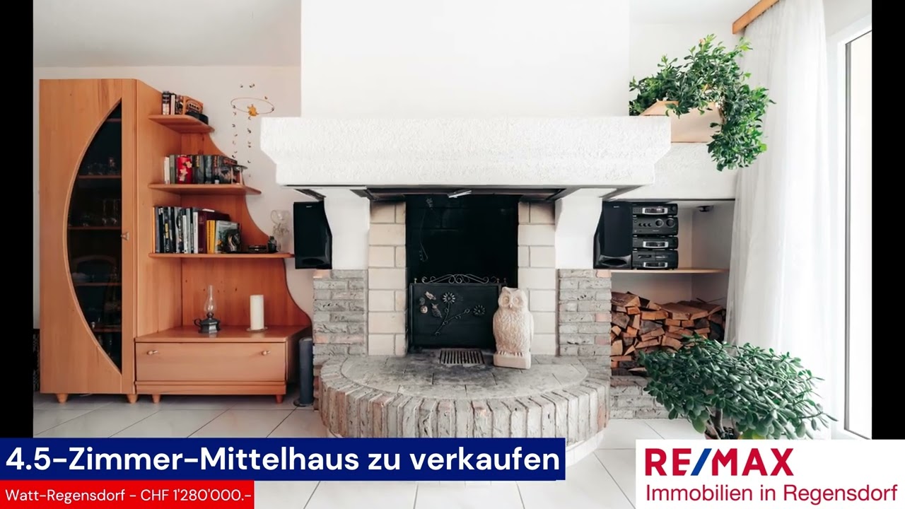 Geräumiges 4.5-Zimmer-Mittelhaus