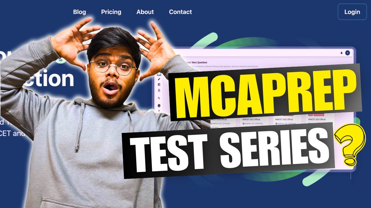 Best Test Series for NIMCET, CUET, MAHMCA 2025 🔥 | Prep guide 🎯 | McaPrep