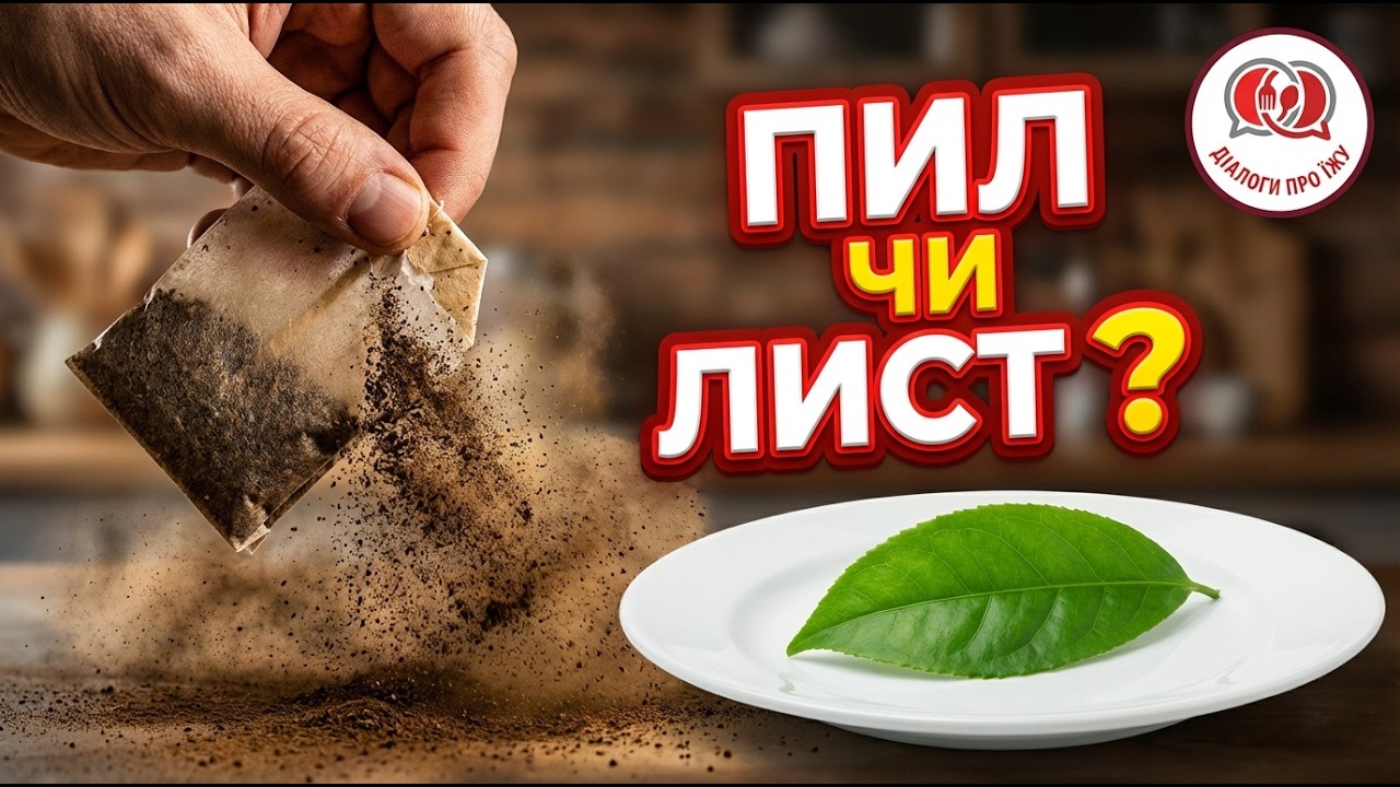 Чай у пакетиках: Справжній лист чи пил із доріг?