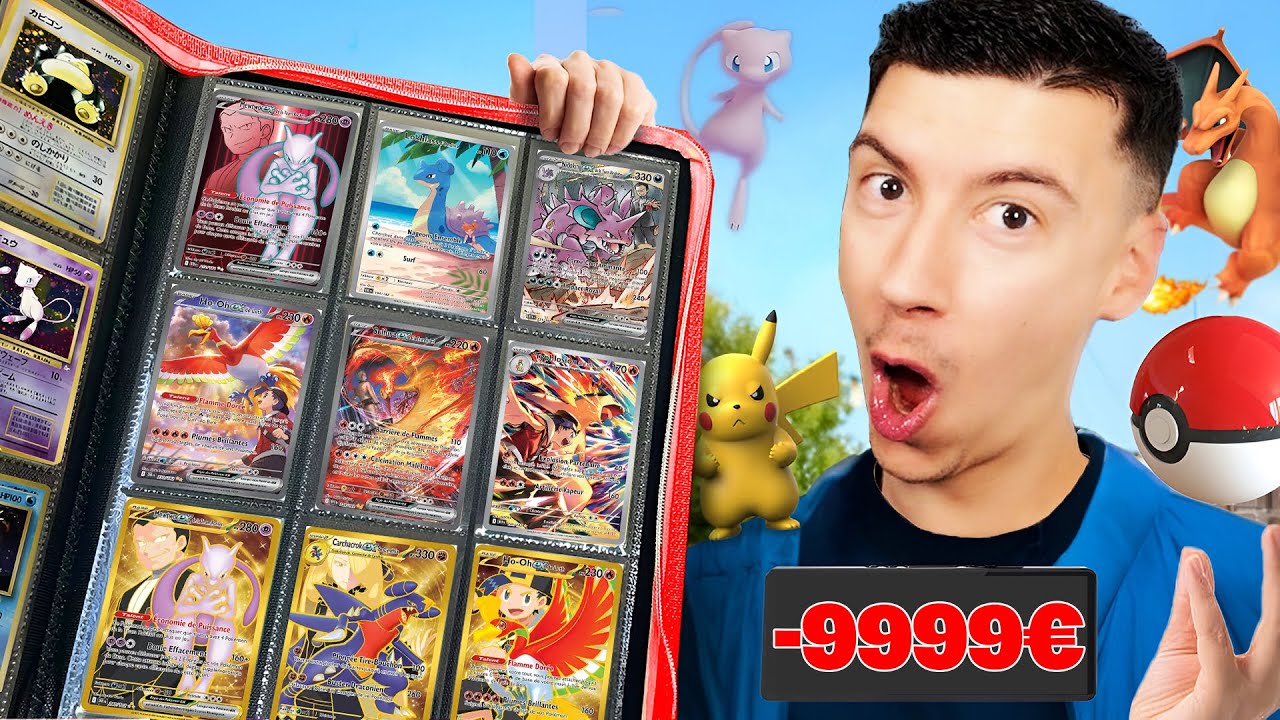 JE DEVIENS COLLECTIONNEUR DE CARTES POK&Eacute;MON ! PREMI&Egrave;RE OUVERTURE DE CARTE DE REDKILL