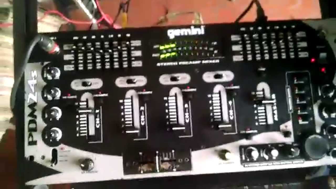 PRE MIXER  GEMINE PDM 24S