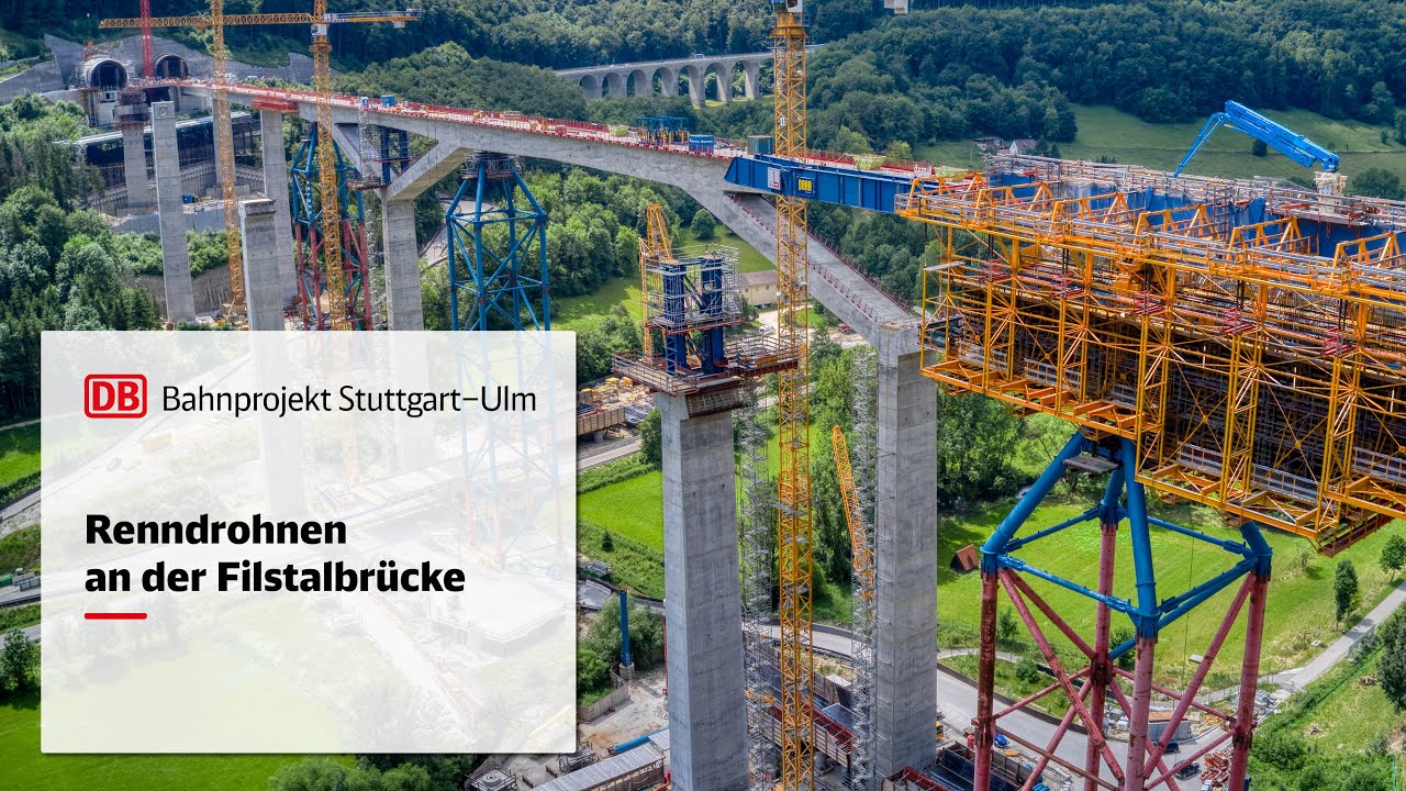 Baufortschritt Filstalbrücke