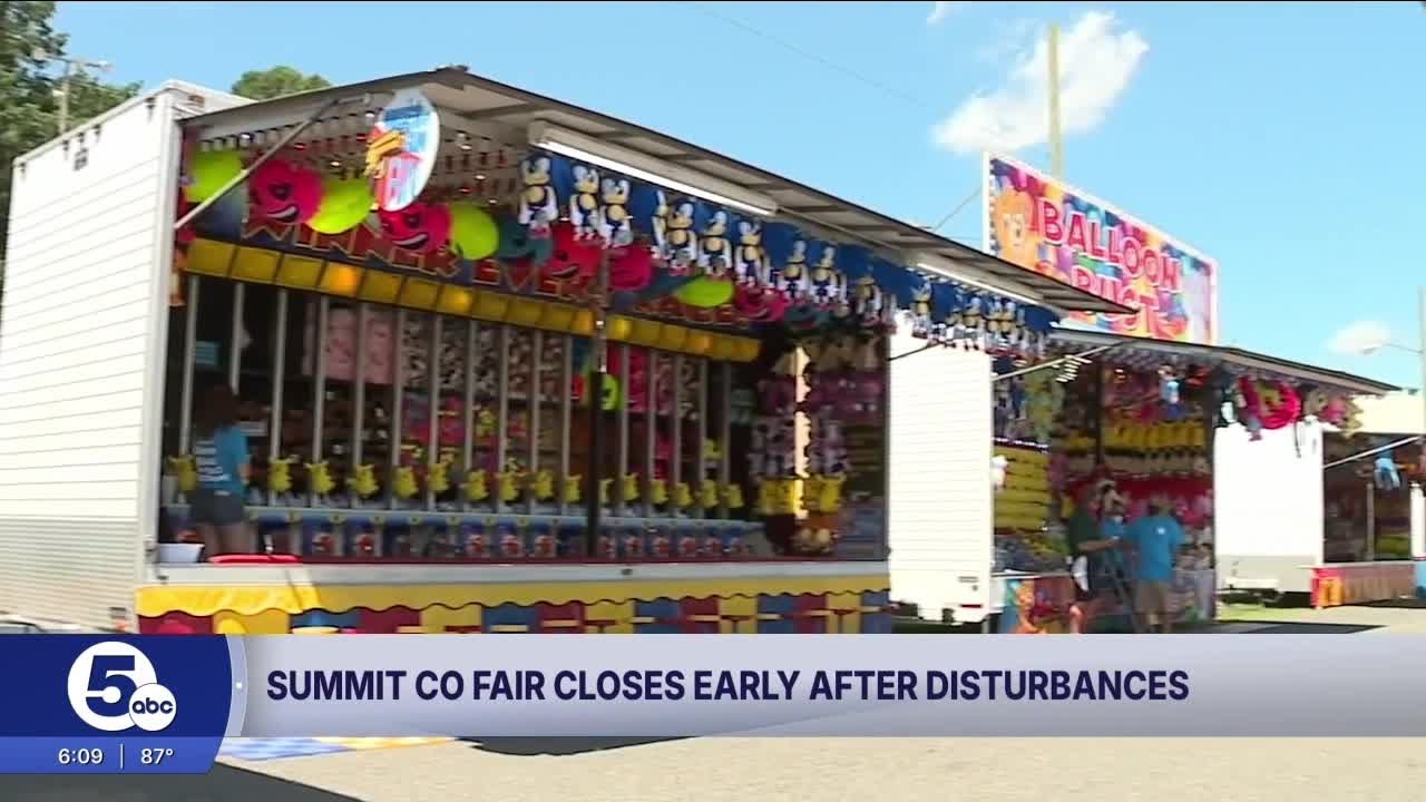 Summit County Fair closed early Friday night due to 'small number of agitators' disrupting event