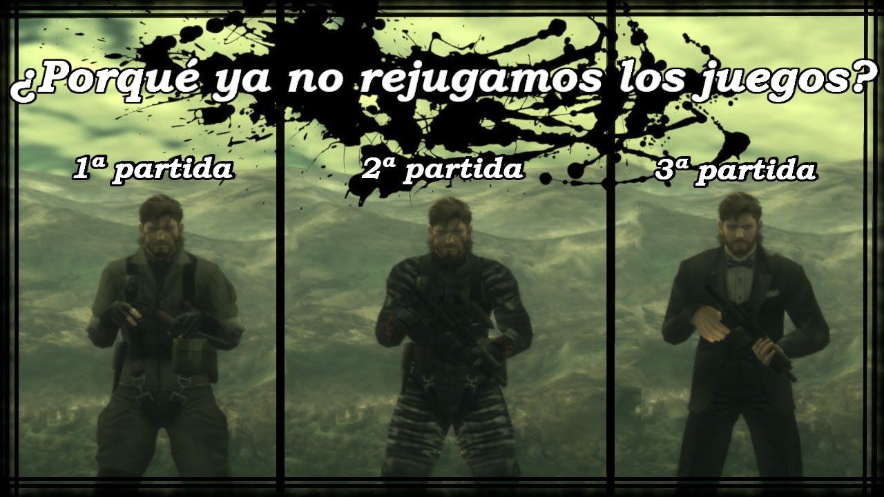 ¿Porqué ya no rejugamos los juegos? (RESUBIDO)