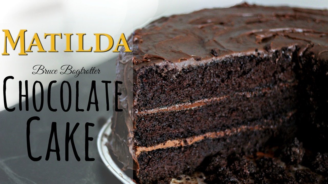 BRUCE BOGTROTTER CHOCOLATE CAKE from Matilda | FICTION FOOD FRIDAY