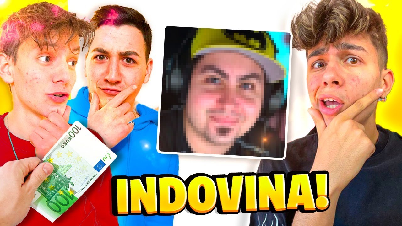 CHI INDOVINA LO YOUTUBER VINCE 1000€! 💸 CON CAP E KAZU