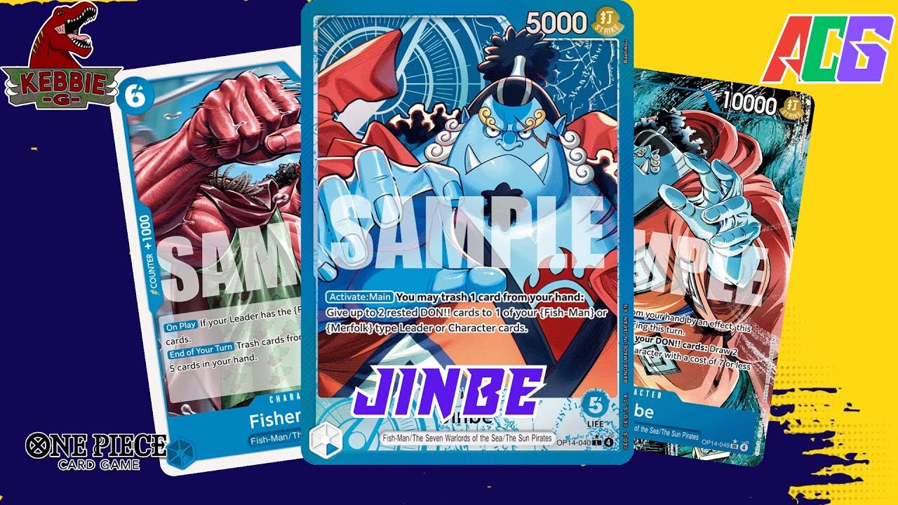 Джинбе | One Piece TCG | Геймплей OP14/EB04 | Испытание всех лидеров