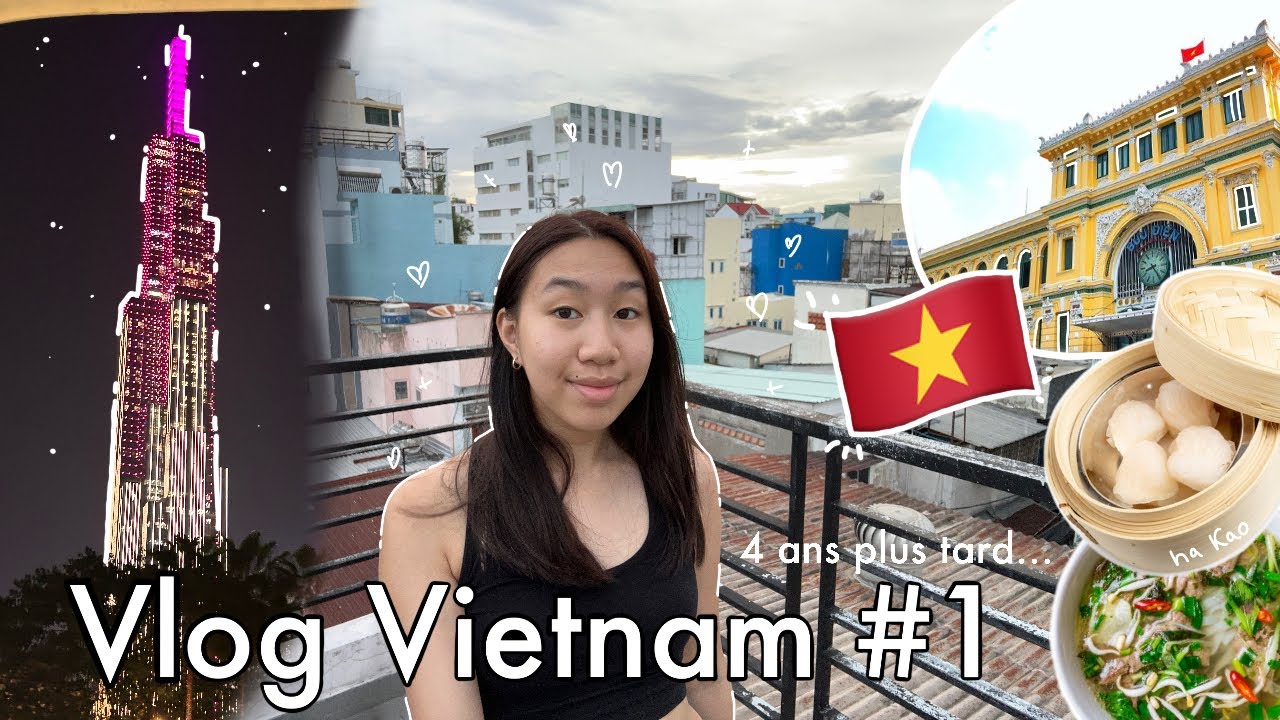 Je pars au Vietnam 🇻🇳 - V-Vlog #1