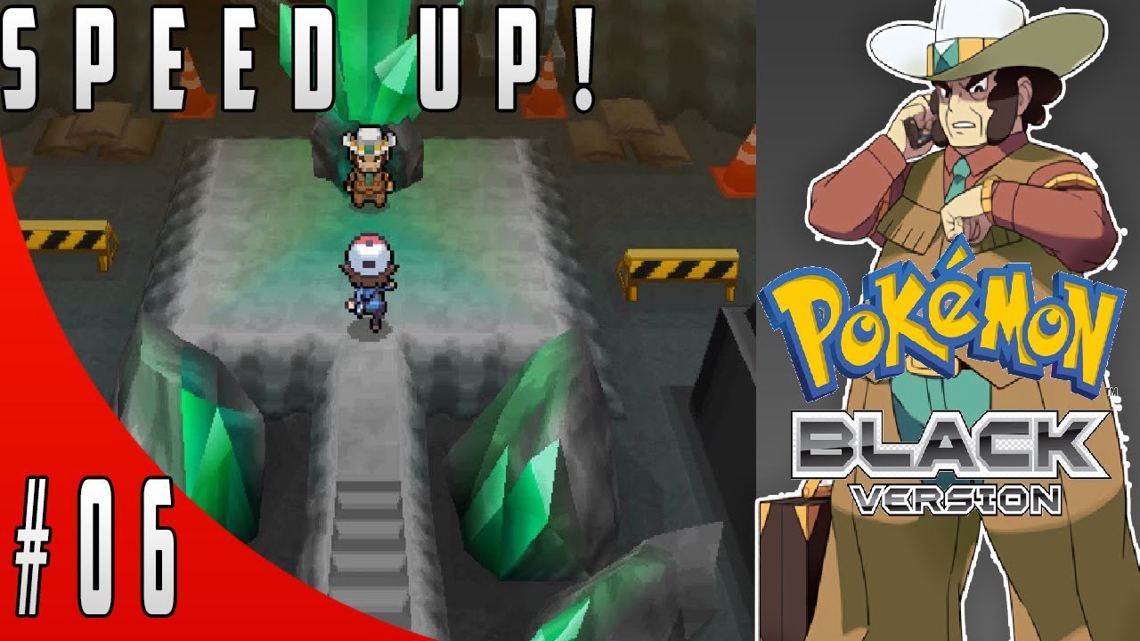 Pokemon Black Walkthrough Part 6 - Driftveil City & Gym Leader Clay (SPEED UP!)