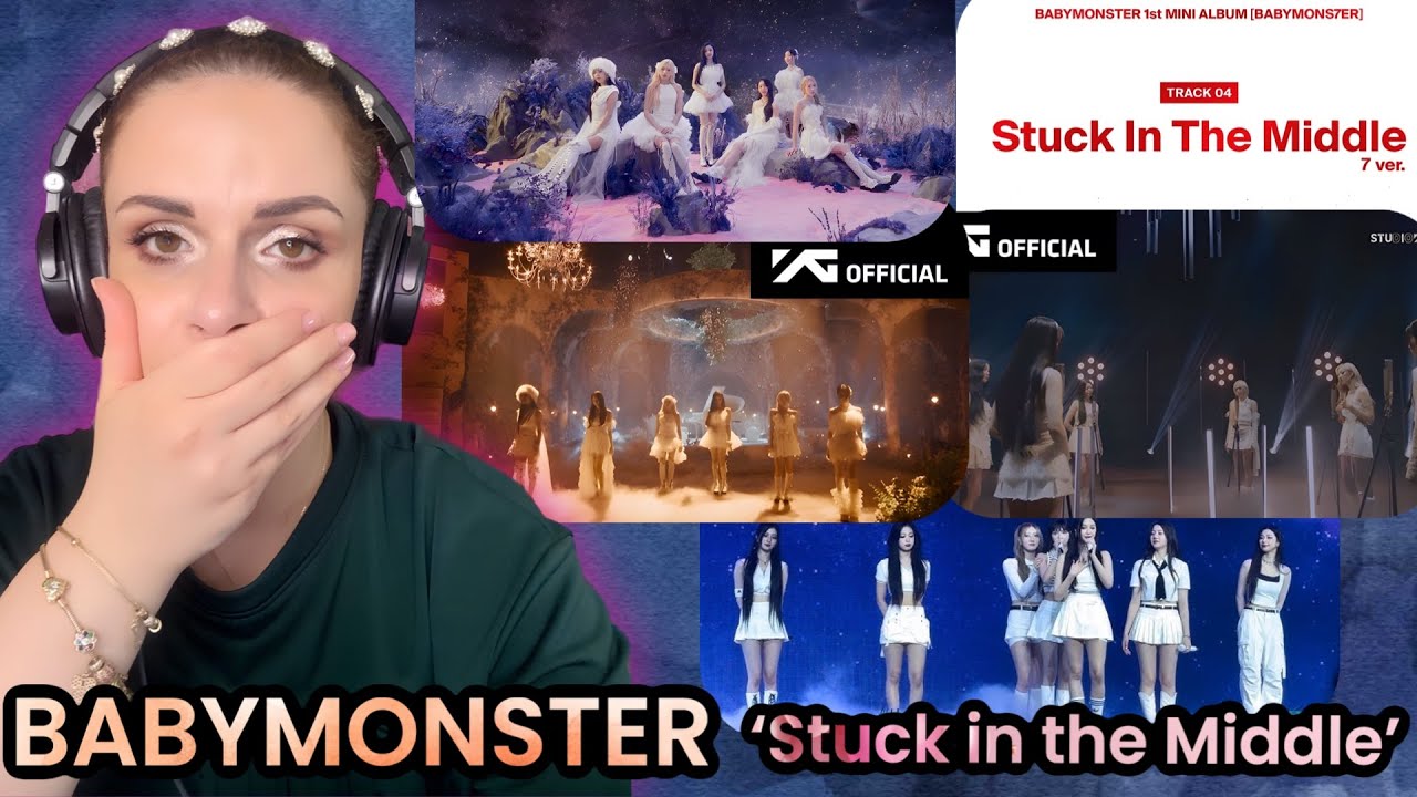 First Time BABYMONSTER 'Stuck in the Middle' MV, 7 VER, Special Stage, Live Stage and Fan Meeting