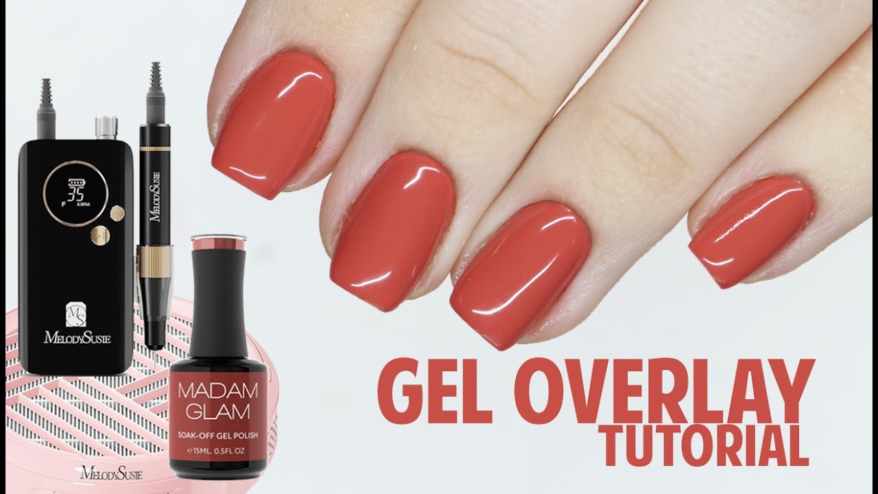 FALL GEL OVERLAY NAILS | Structure Manicure | Builder Gel Nail Tutorial