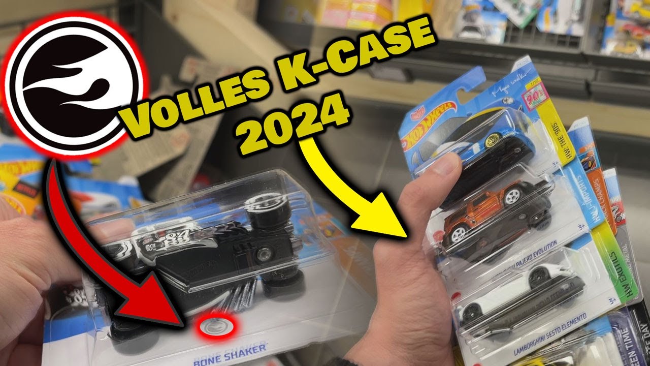 HOT WHEELS TREASURE HUNT im NEUEN, VOLLEN K CASE 2024 im ALDI gefunden!