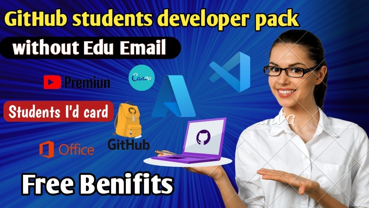 GitHub students developer pack without students I'd and Students email ! Benifits