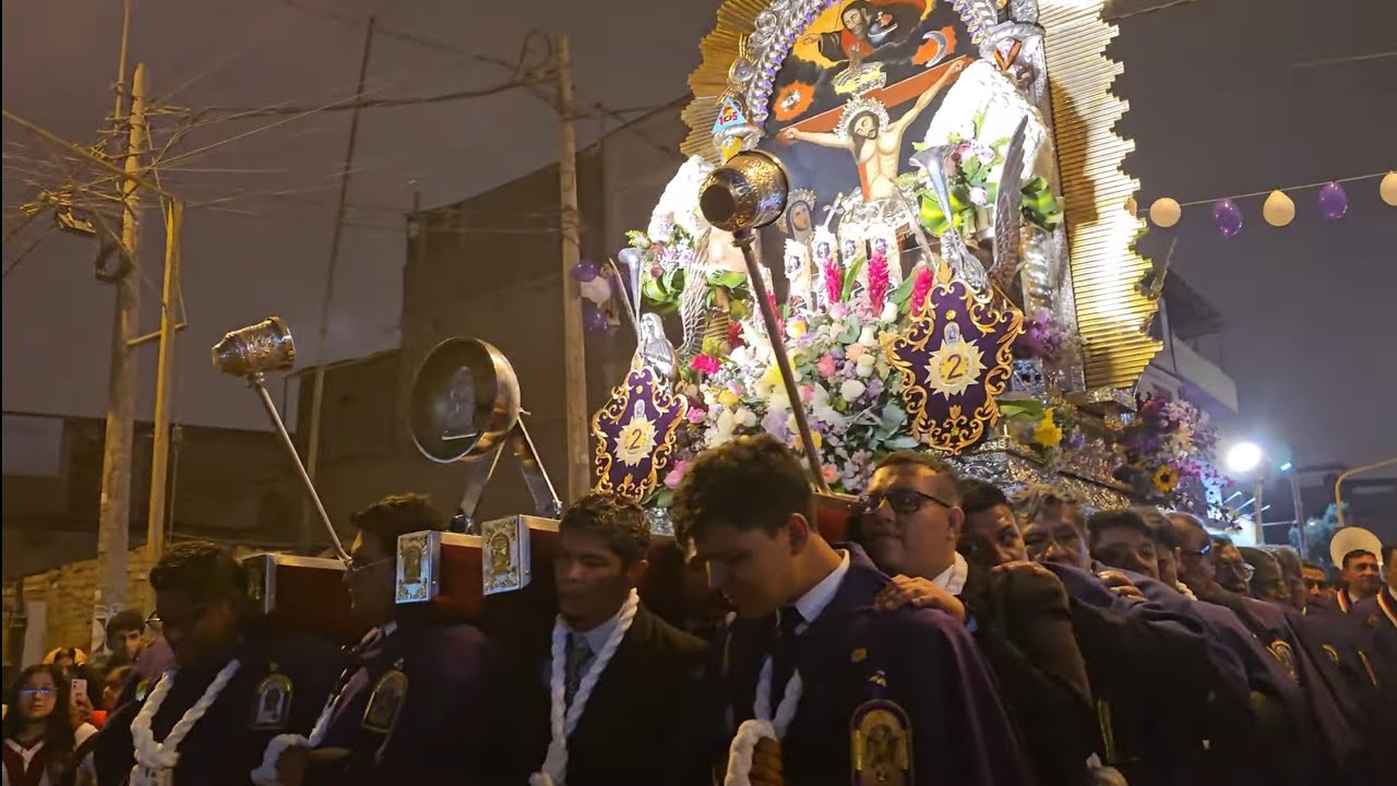 SEÑOR DE LOS MILAGROS DE VILLA EL SALVADOR - 4TO RECORRIDO PROCESIONAL 2025 - PARTE 8