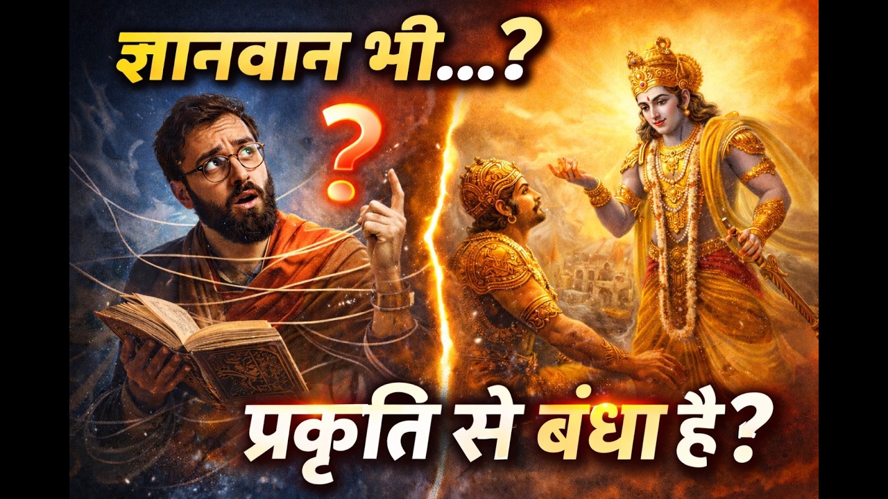 मन की अस्थिरता: आध्यात्मिक जीवन की सबसे बड़ी बाधा || Bhagavad Gita Chapter 6.33 |  ध्यान योग