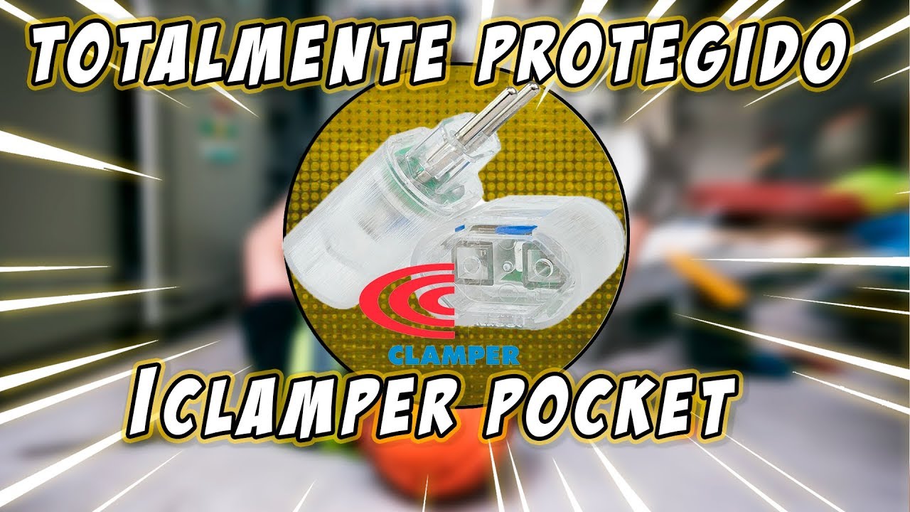 iCLAMPER Pocket  - A PROTE&Ccedil;&Atilde;O CONTRA SURTOS QUE CABE NO SEU BOLSO!!