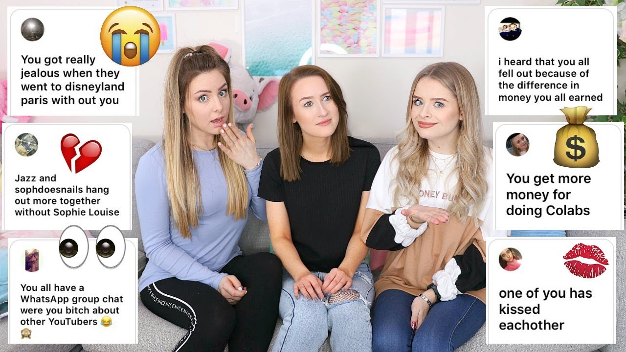 Разбираемся в слухах о нас... (совместно с Sophdoesnails и Jazzybum) | Софи Луиз