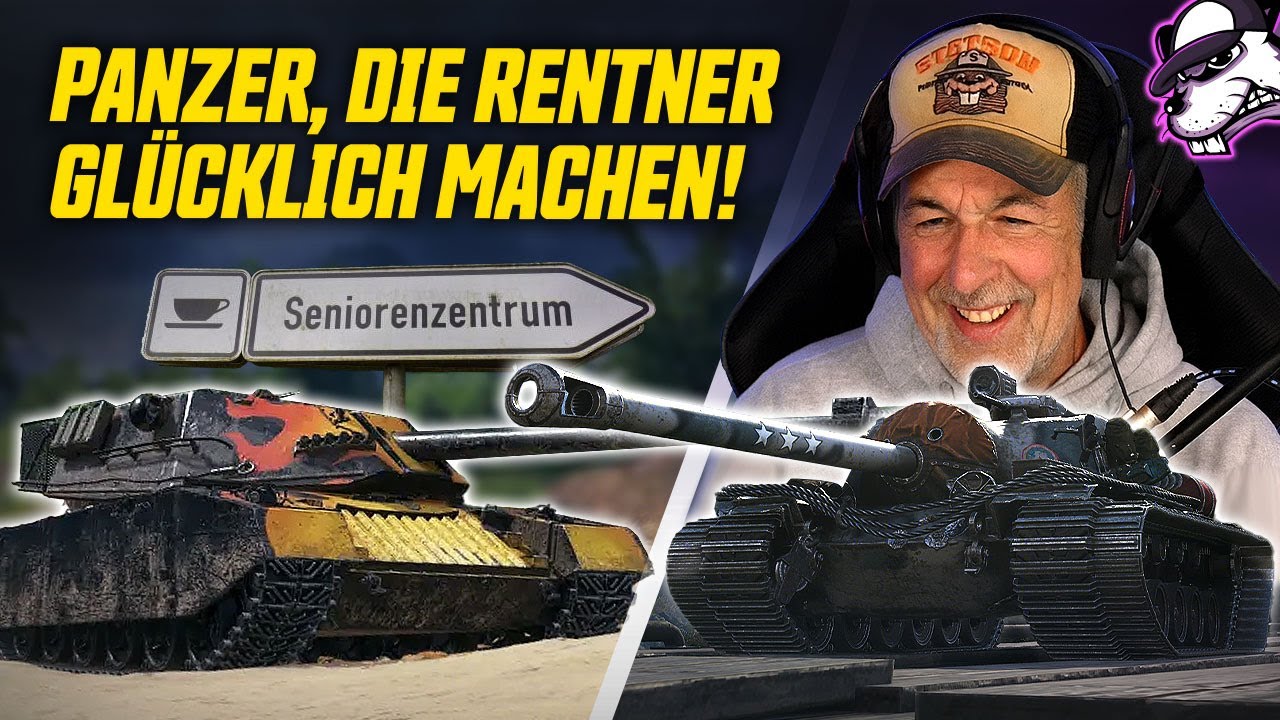 Panzer die Rentner glücklich machen! [WoT - Gameplay - Deutsch]
