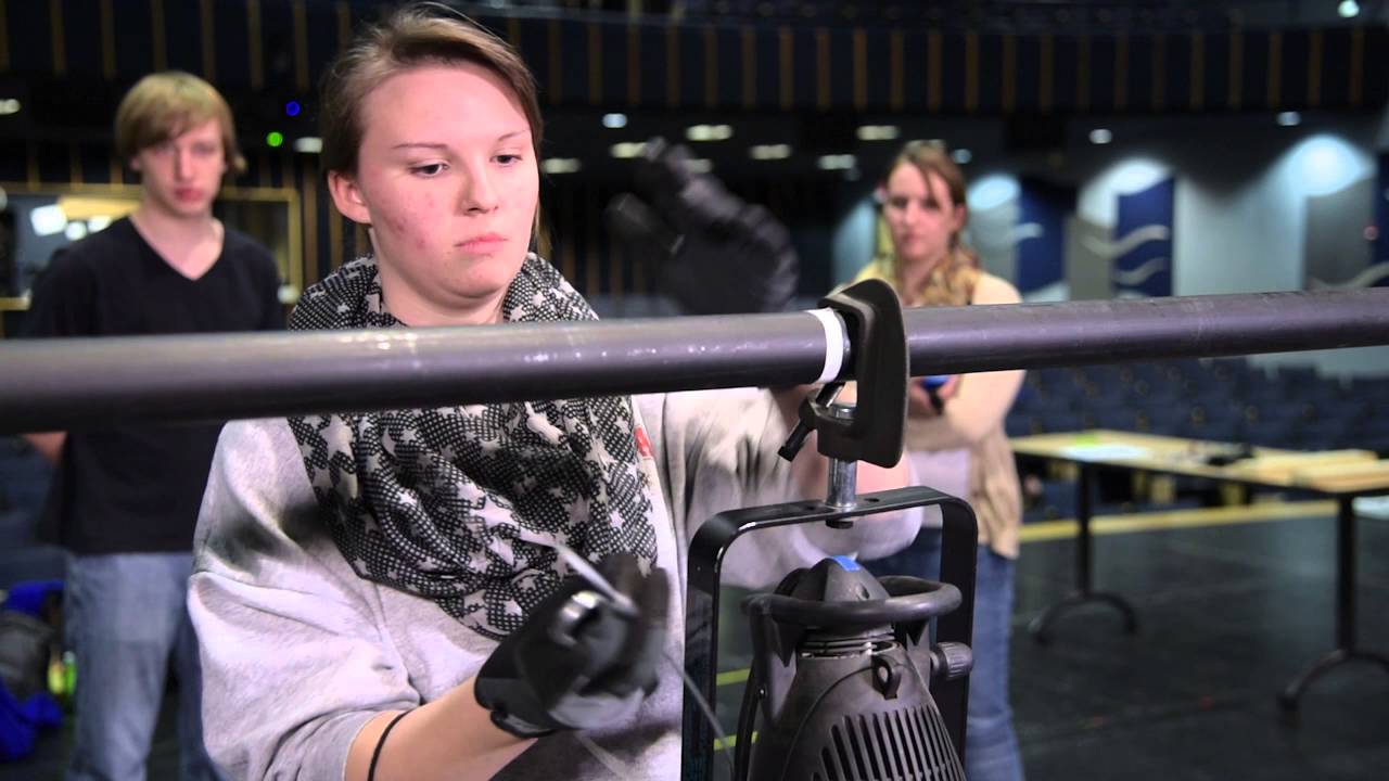 Tech Challenge Event Demonstration: Hang and Focus a Light