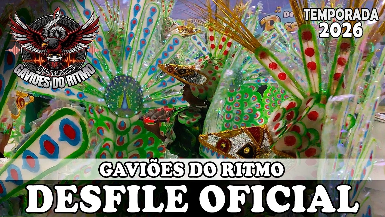 GAVIÕES DO RITMO 2026 | DESFILE OFICIAL [4K]