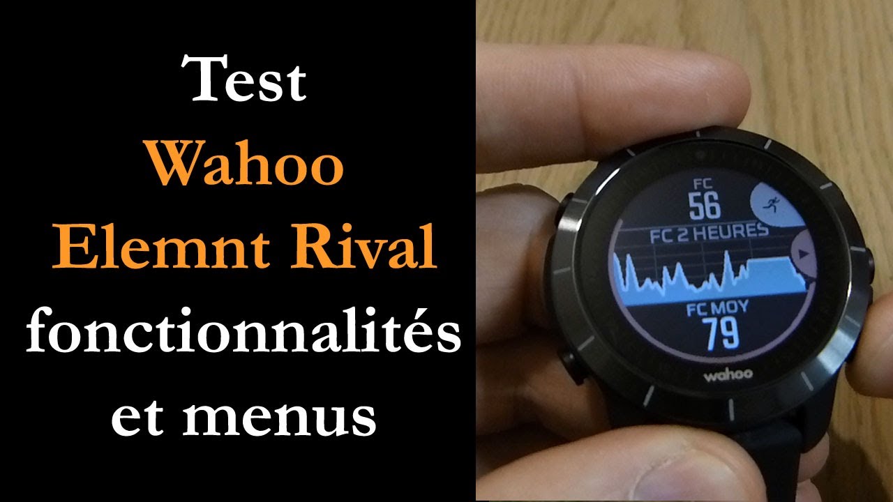 Test Wahoo Elemnt Rival : innovations pour le triathlon