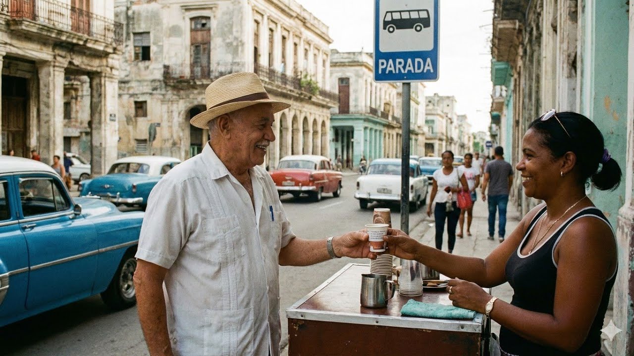 Learn Spanish Level B1 and up. Asere! 🇨🇺 Cuban Coffee Slang in a realistic scenario. 
