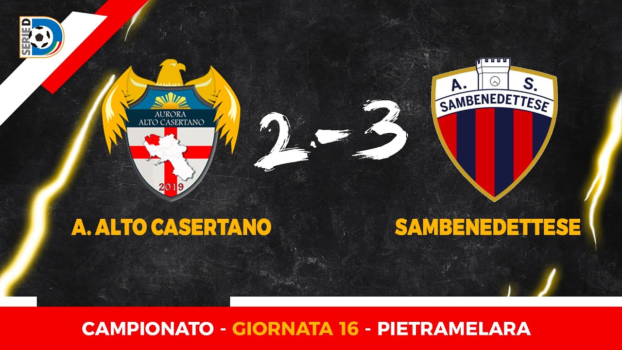 HIGHLIGHTS | Aurora Alto Casertano - Sambenedettese | 2-3