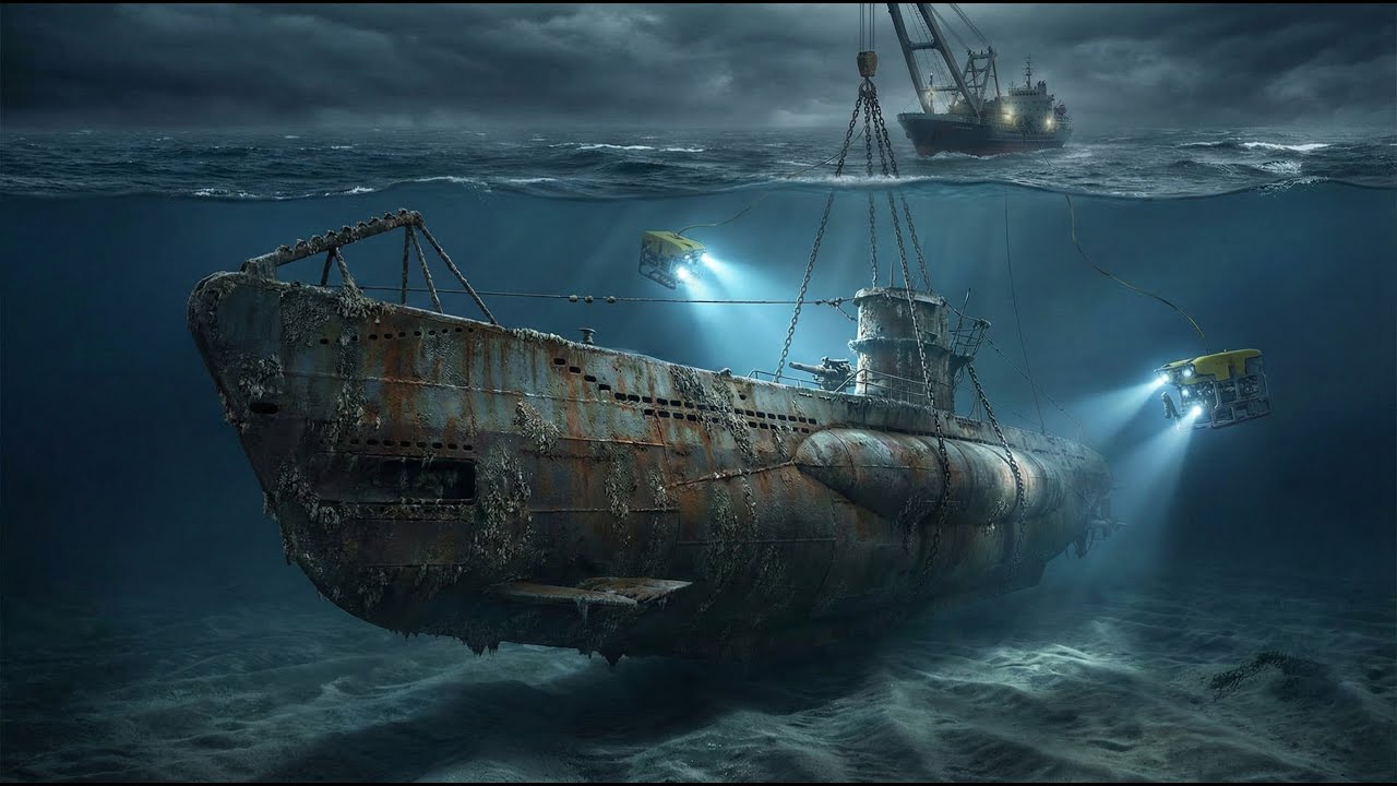 Starting an 80-Year-Old U-Boat Diesel Engine (Cold Start & Repair)
