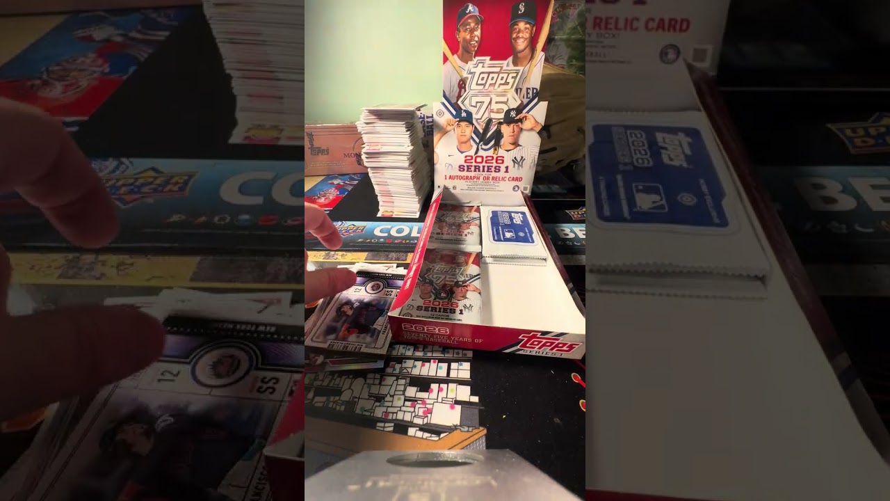2026 Topps series 1!  Monster pull All Aces, Paul Skenes! 🔥