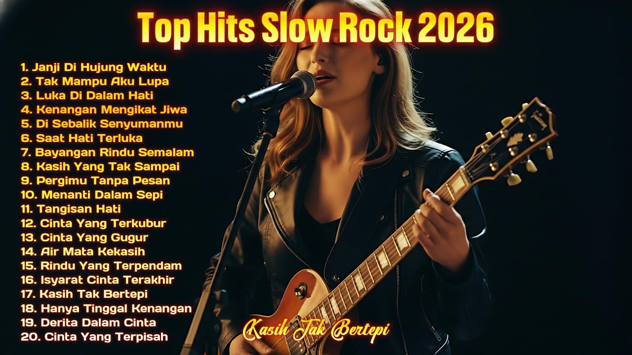 Top Hits Slow Rock 2026 😢 Cinta Tulus Tanpa Akhir | Kasih Tak Bertepi