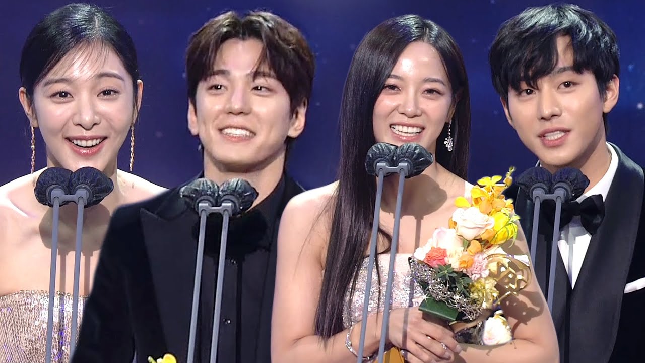 ‘사내맞선’ 안효섭♥김세정×김민규♥설인아, 2022 베스트 커플상 수상! #2022SBS연기대상 #SBSdrama