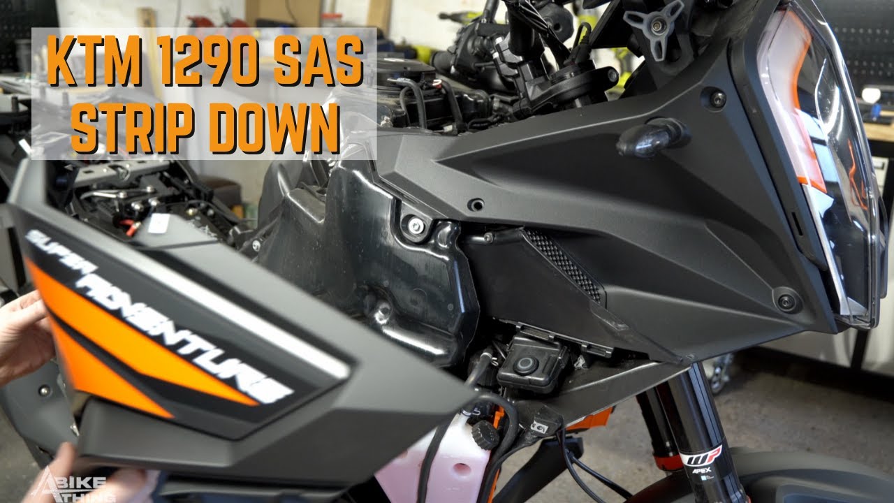 Разберите свой KTM 1290 SAS с уверенностью, винт за винтом