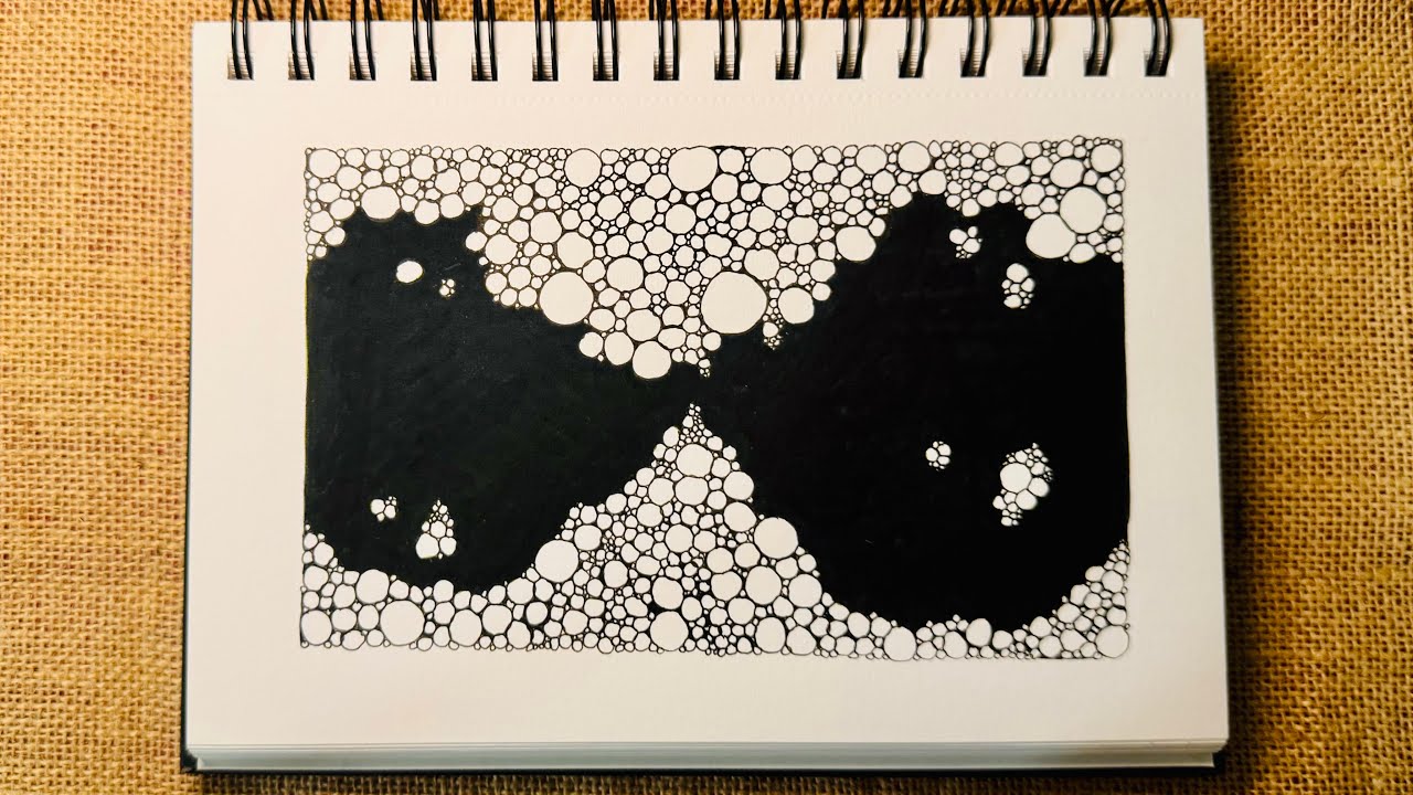 In every circle I draw, a little piece of chaos becomes calm @_lazybliss_ Art Therapy
