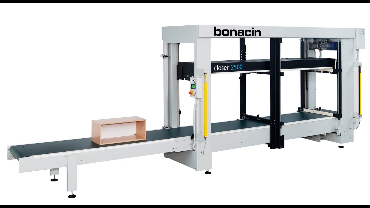 The Bonacin Closer 2500 Automatic Case Clamp