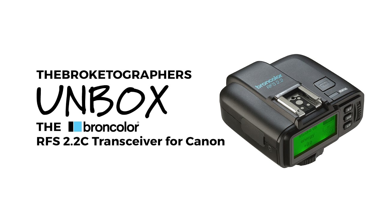Unboxing the NEW Broncolor RFS 2.2 Transceiver // The Broketographers