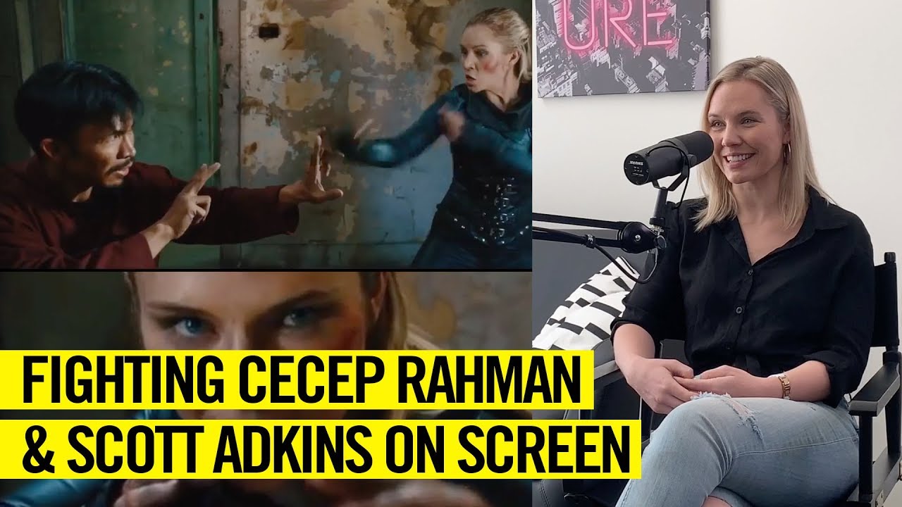 FIGHTING CECEP RAHMAN & SCOTT ADKINS | JAMCast CLIP - Amy Johnston