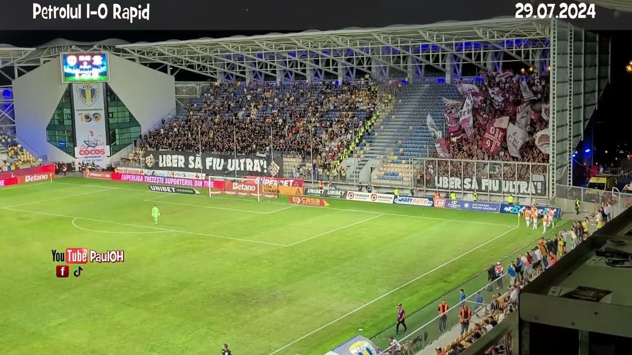Cine nu sare / Libertate pentru suporteri @ Petrolul - Rapid (1-0) 29.07.2024