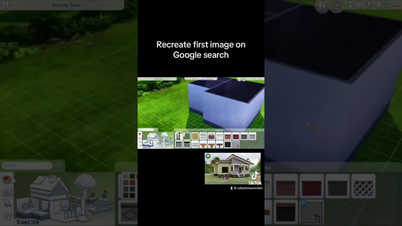 Functional Starter Home - Base Game #thesims #simsbuild #sims4